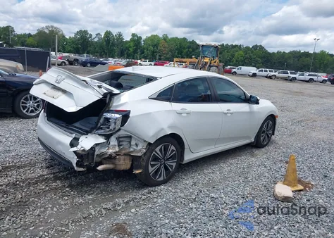 2017 Honda Civic Ex-L z USA, uszkodzony, nr VIN 19XFC1F72HE017851